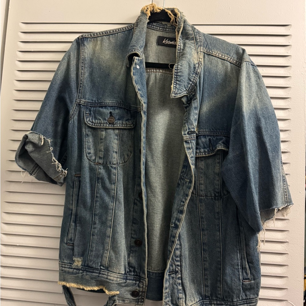 Vintage Blue Denim Jean Jacket